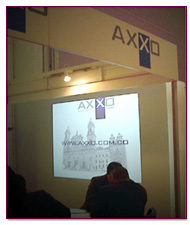 AXXO-Messestand
